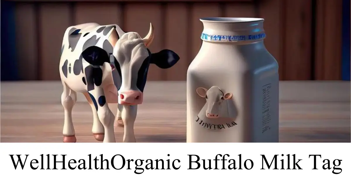 WellHealth Organic Buffalo Milk Tag